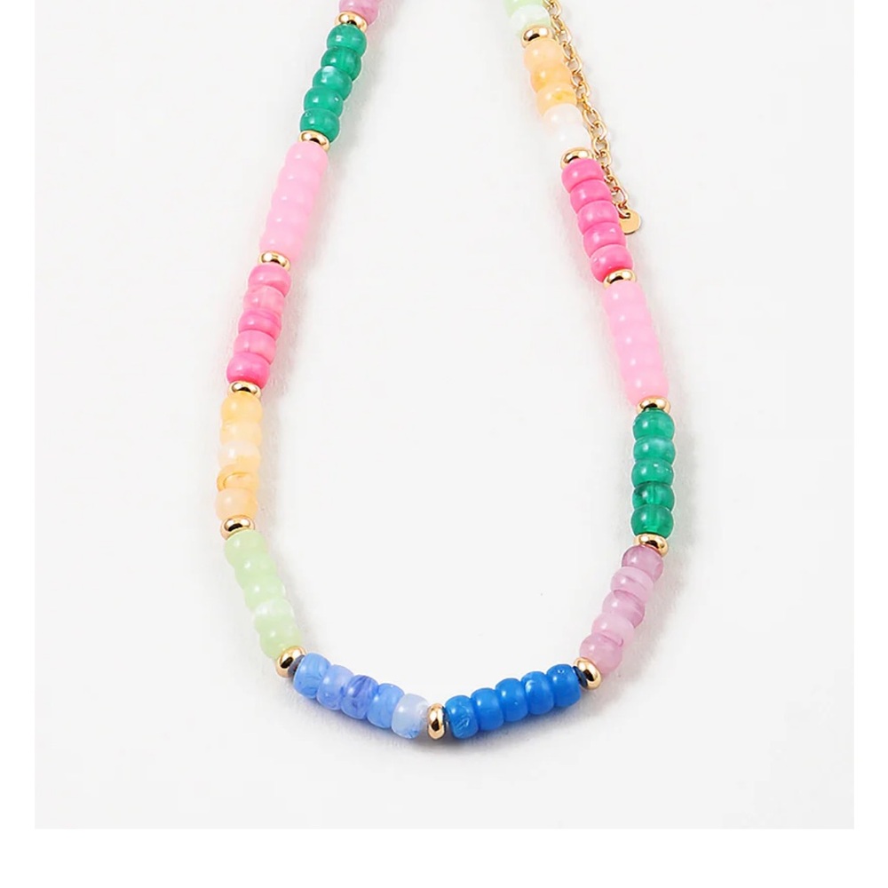 Erin McDermott Napa Valley Multicolor Beaded Necklace